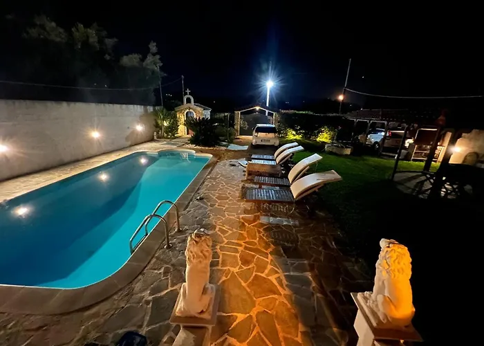 Dimis Swimming Pool Small Villa Eretria (Evia)